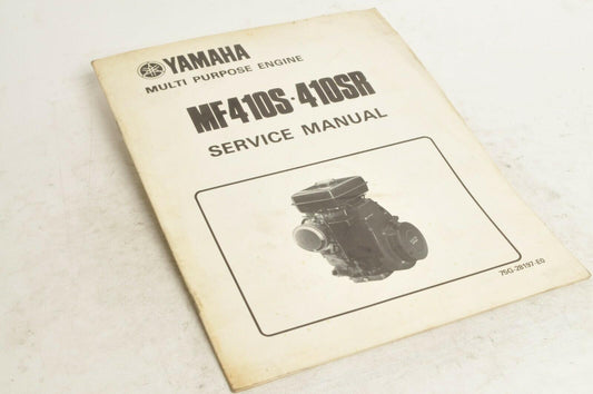 Yamaha Service Shop Manual - MF410S 410SR  En  |  75G-28197-E0