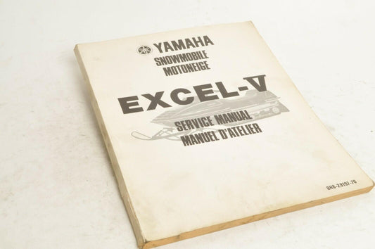 Yamaha Service Shop Manual EXCEL-V 1979 English French  | 8H8-28197-70