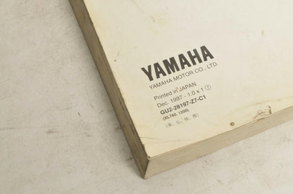 Yamaha Service Shop Manual - WaveRunner XL760 XL1200   En/Fr/De/Es  |  460044