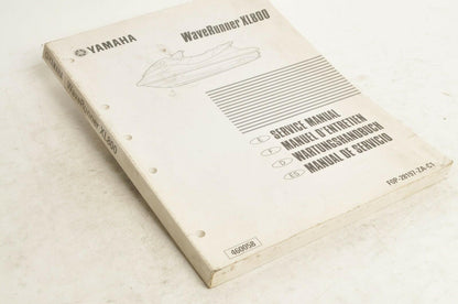 Yamaha Service Shop Manual - WaveRunner XL800   En/Fr/De/Es  |  460058