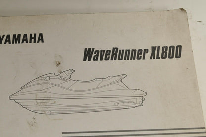 Yamaha Service Shop Manual - WaveRunner XL800   En/Fr/De/Es  |  460058