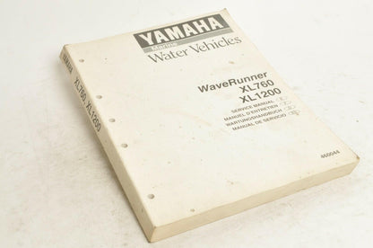 Yamaha Service Shop Manual - WaveRunner XL760 XL1200   En/Fr/De/Es  |  460044