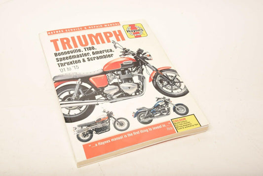 Haynes Repair Service Shop Manual - Triumph Motorcycles 2001-2015  | 4364