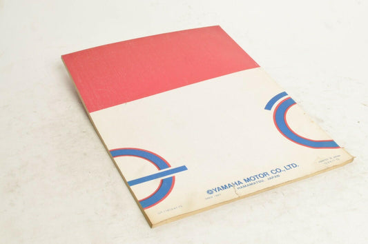 Yamaha Service Shop Manual GT1-GTMX 1973  English |  LIT-11613-67-73