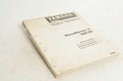 Yamaha Service Shop Manual - WB760 1997  En/Fr/De/Es  |  GK5-28197-Z7-C1