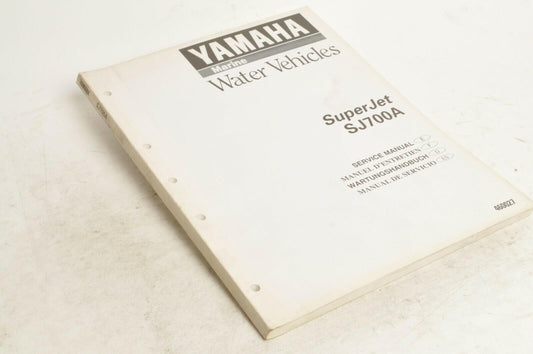 Yamaha Service Shop Manual - SuperJet SJ700A 1996  En/Fr/De/Es  |  460027