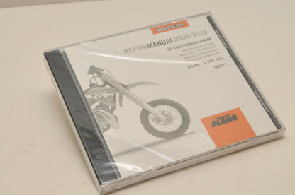 NEW GENUINE KTM SERVICE REPAIR WORKSHOP MANUAL CD 3206113- 50 SX MINI JUNIOR 09+