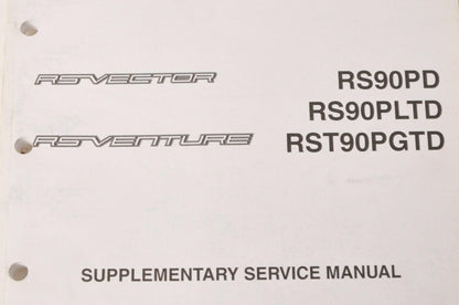 Yamaha Supplementary Service Manual Repair Maintenance Shop | RS90 RST90 2013