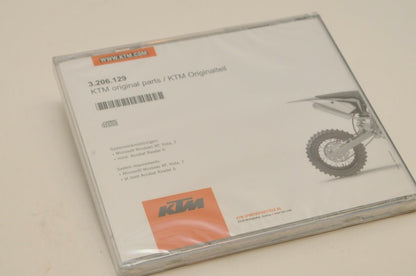 NEW GENUINE KTM SERVICE REPAIR WORKSHOP MANUAL CD 3206129 50 SX MINI JR 2009-13