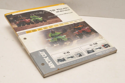 OEM ARCTIC CAT Factory Service Shop Manual 2257-246 Y-12 Y-6 YOUTH 2-STROKE 2005