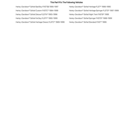 CLYMER 84-99 FLS/FXS SERVICE MANUAL CM4213