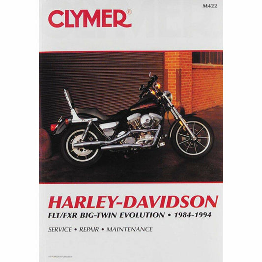 Clymer Repair Manual for Harley FLH FLT FXR 84-98