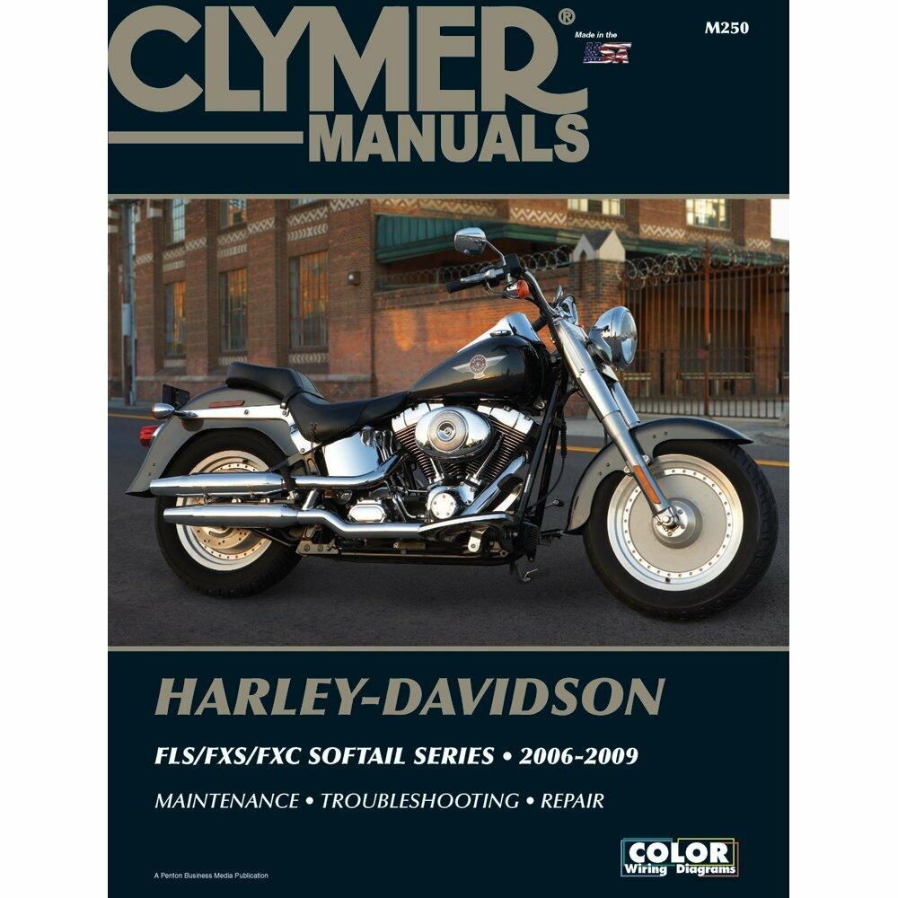 2006-2009 Harley Softail FLX / FXS / FXC Clymer Repair Manual