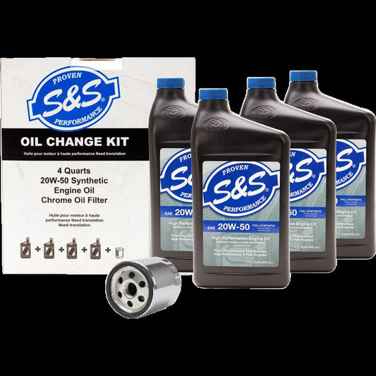 S&S CYCLE S&S OIL CHANGE KIT EVO/XL 153965