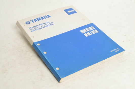 Yamaha Service Shop Manual MM600 MM700 Mountain Max  En/Fr/Swe  |  8EJ-28197-J0