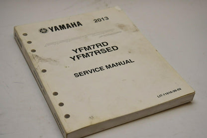 OEM Yamaha ATV Service Shop Manual LIT-11616-26-02 RAPTOR 700R 700 2013 13
