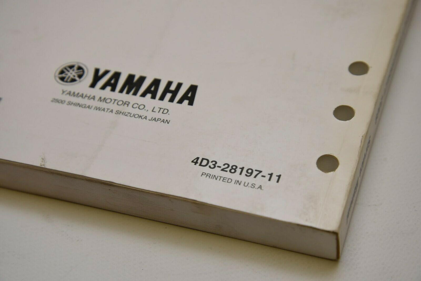 OEM Yamaha ATV Service Shop Manual LIT-11616-22-09 2009 RAPTOR 250 YFM25RY ++