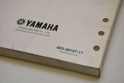 OEM Yamaha ATV Service Shop Manual LIT-11616-22-09 2009 RAPTOR 250 YFM25RY ++