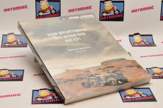 NEW POLARIS Factory Service Shop Manual 2009 SPORTSMAN BIG BOSS 6X6 9922030