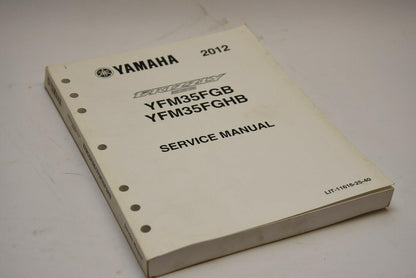 OEM Yamaha ATV Service Shop Manual LIT-11616-25-40 GRIZZLY 350 YFM35FGB 2012 12