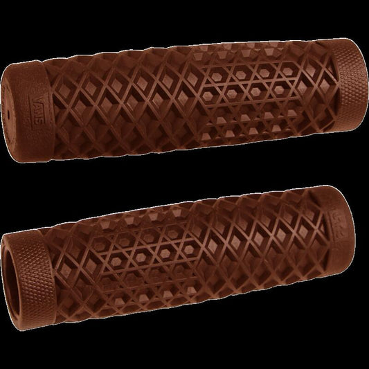 Vans Cult Waffle Motorcycle Handlebar Handle Grip Grips - BROWN 7/8 | B01VTBN