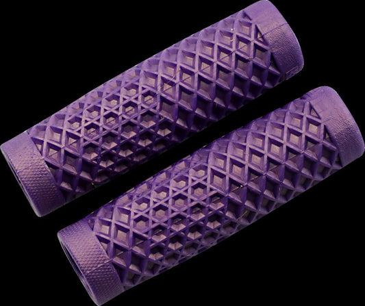 Vans Cult Waffle Motorcycle Handlebar Handle Grip Grips - Purple 1" bar B02VTIP